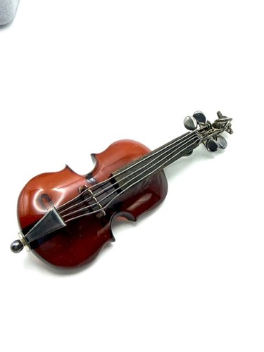Vintage baltic amber violin - baltic,