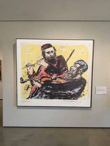 Ira moskowitz hand - hand, colored
