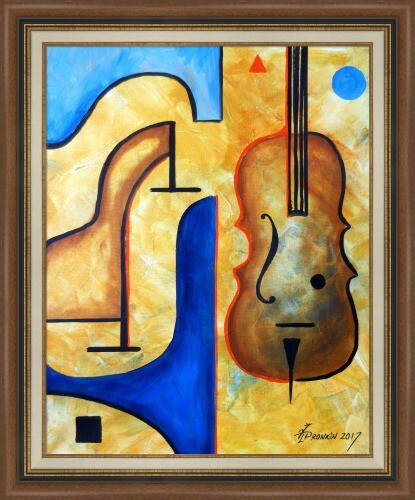 Original painting oil canvas - original,